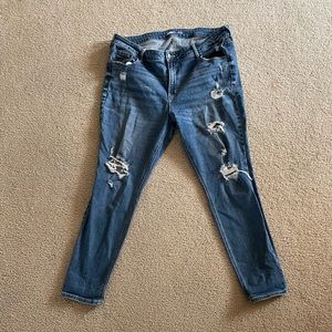 Old Navy Distressed Rockstar jeans - sz 18 👖